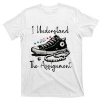 I Understand The Assignment Vote Blue Rally Kamala 2024 T-Shirt