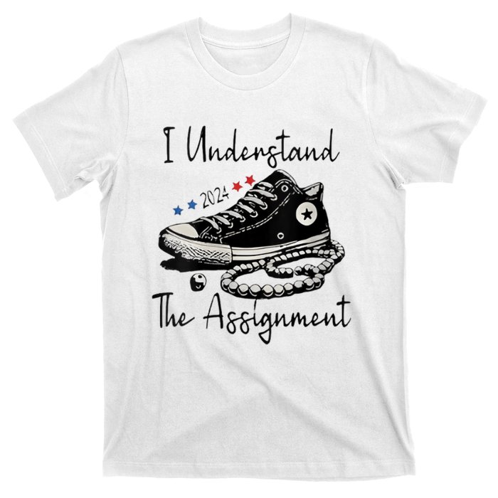 I Understand The Assignment Vote Blue Rally Kamala 2024 T-Shirt