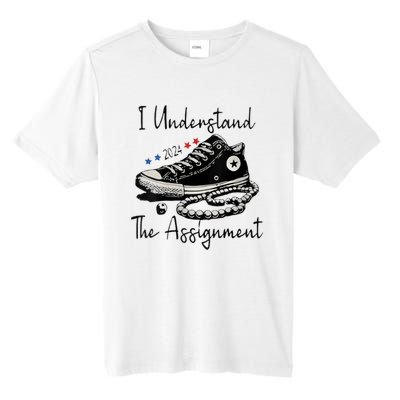 I Understand The Assignment Vote Blue Rally Kamala 2024 Tall Fusion ChromaSoft Performance T-Shirt