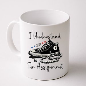 I Understand The Assignment Vote Blue Rally Kamala 2024 Coffee Mug