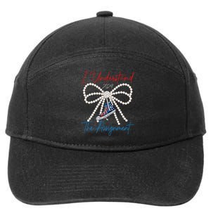 I Understand The Assignment 2024 Coquette Bow Girl Women 7-Panel Snapback Hat