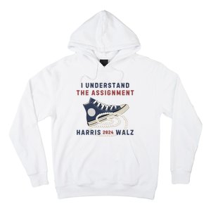 I Understand The Assignment Harris Walz 2024 Hoodie