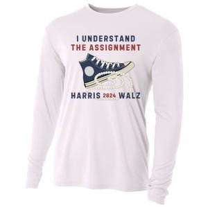 I Understand The Assignment Harris Walz 2024 Cooling Performance Long Sleeve Crew