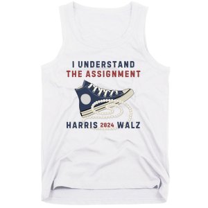 I Understand The Assignment Harris Walz 2024 Tank Top