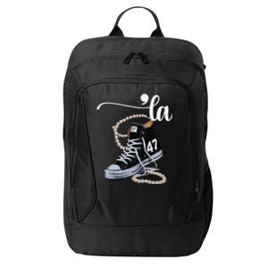 I Understand The Assignment Chucks And Pearls Election 2024 Gift City Backpack