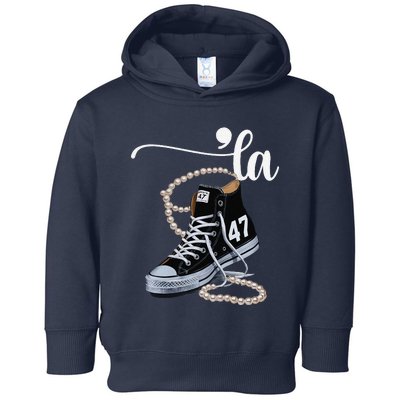 I Understand The Assignment Chucks And Pearls Election 2024 Gift Toddler Hoodie