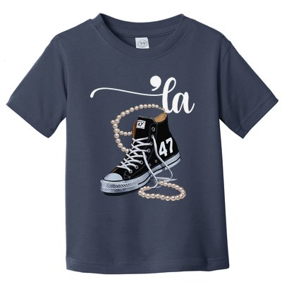 I Understand The Assignment Chucks And Pearls Election 2024 Gift Toddler T-Shirt