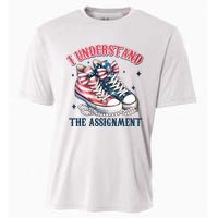 I Understand The Assignment Chucks And Pearls Election 2024 Cooling Performance Crew T-Shirt