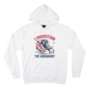 I Understand The Assignment Chucks And Pearls Election 2024 Hoodie