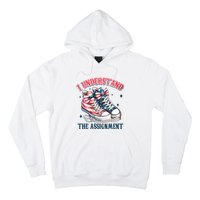 I Understand The Assignment Chucks And Pearls Election 2024 Hoodie