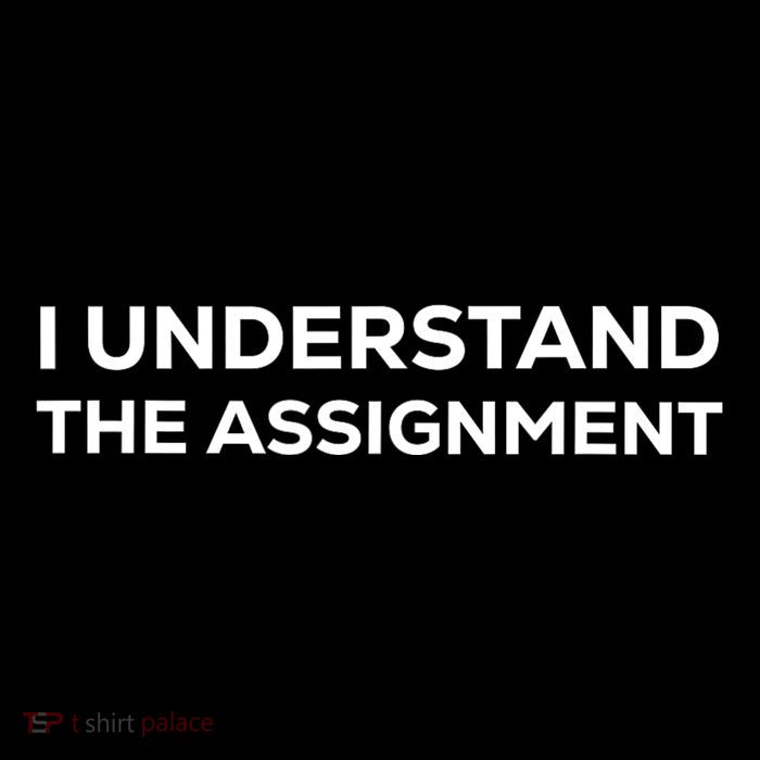 I Understand The Assignment New Memes High Crown Mesh Back Trucker Hat