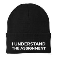 I Understand The Assignment New Memes Knit Cap Winter Beanie