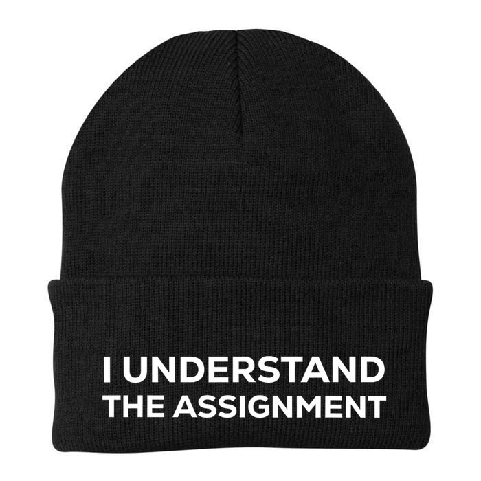 I Understand The Assignment New Memes Knit Cap Winter Beanie