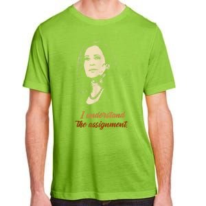 I Understand The Assignment Adult ChromaSoft Performance T-Shirt