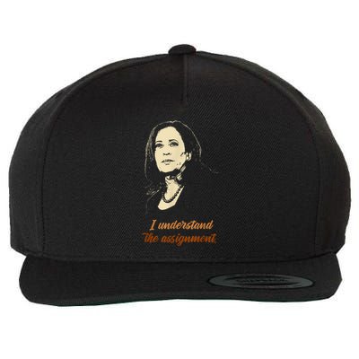 I Understand The Assignment Wool Snapback Cap