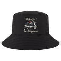 I Understand The Assignment Chucks And Pearls Kamala Harris Cool Comfort Performance Bucket Hat