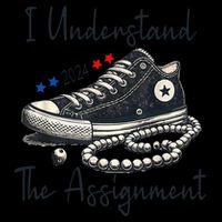 I Understand The Assignment Chucks And Pearls Kamala Harris Mug