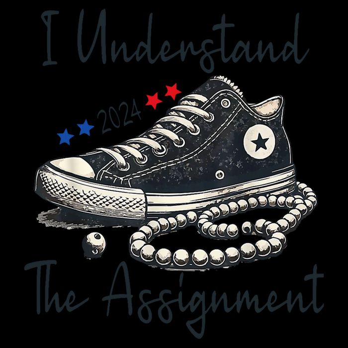 I Understand The Assignment Chucks And Pearls Kamala Harris Mug