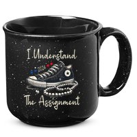 I Understand The Assignment Chucks And Pearls Kamala Harris 15oz Campfire Ceramic Mug