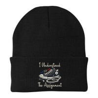 I Understand The Assignment Chucks And Pearls Kamala Harris Beanie