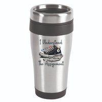 I Understand The Assignment Chucks And Pearls Kamala Harris 16oz Travel Tumbler