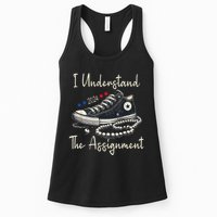 I Understand The Assignment Chucks And Pearls Kamala Harris Womens Tank Top