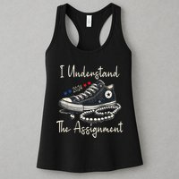 I Understand The Assignment Chucks And Pearls Kamala Harris Womens Tank Top