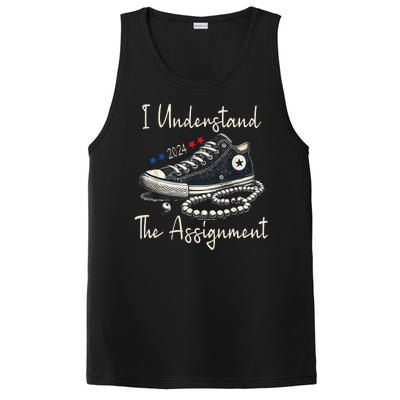 I Understand The Assignment Chucks And Pearls Kamala Harris PosiCharge Competitor Tank