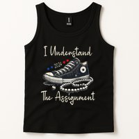 I Understand The Assignment Chucks And Pearls Kamala Harris Tank Top
