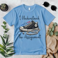 I Understand The Assignment Chucks And Pearls Kamala Harris Premium T-Shirt