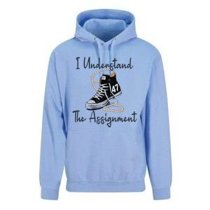 I Understand The Assignment Chucks And Pearls Election 2024 Gift Unisex Surf Hoodie