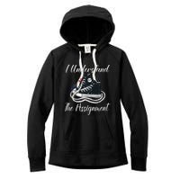 I Understand The Assignment Chucks And Pearls 2024 Election Women's Fleece Hoodie