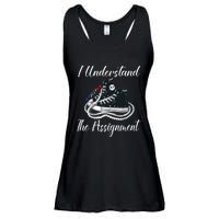 I Understand The Assignment Chucks And Pearls 2024 Election Ladies Essential Flowy Tank