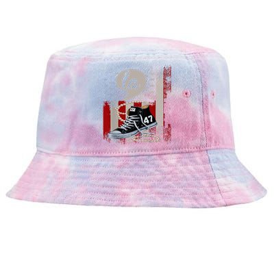 I Understand The Assignment Chucks And Pearls Election 2024 Tie-Dyed Bucket Hat