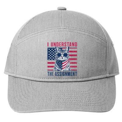 I Understand The Assignment Meme 7-Panel Snapback Hat
