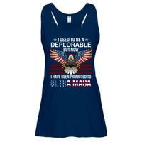 I Used To Be A Deplorable But Now I Have Been Promoted To UltraMAGA Ladies Essential Flowy Tank