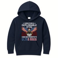 I Used To Be A Deplorable But Now I Have Been Promoted To UltraMAGA Kids Hoodie
