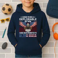 I Used To Be A Deplorable But Now I Have Been Promoted To UltraMAGA Kids Hoodie