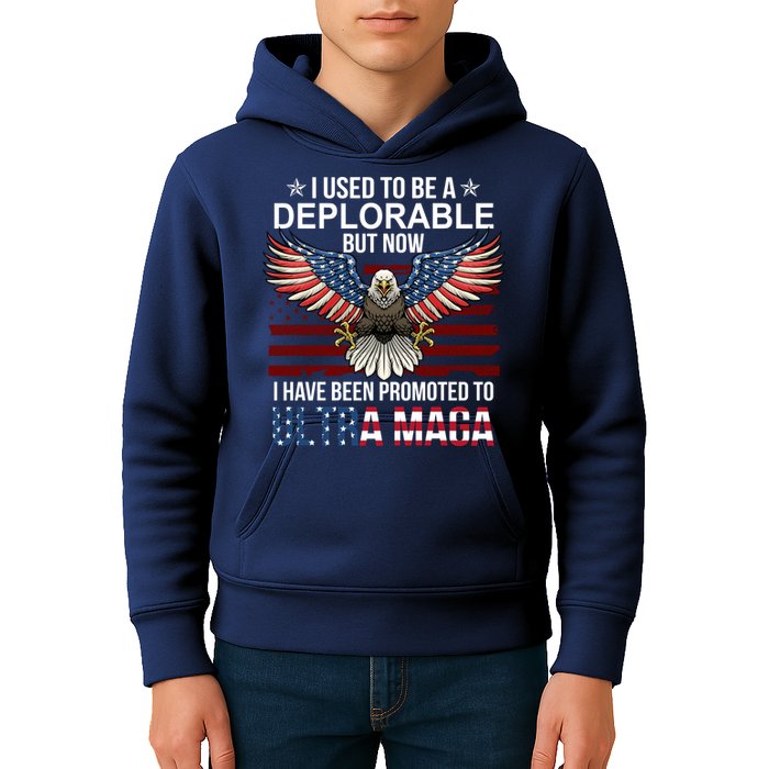 I Used To Be A Deplorable But Now I Have Been Promoted To UltraMAGA Kids Hoodie