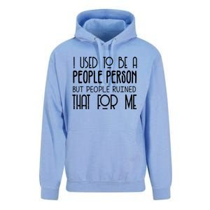 I Used To Be A People Person Unisex Surf Hoodie