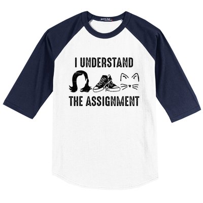 I Understand The Assignment Baseball Sleeve Shirt