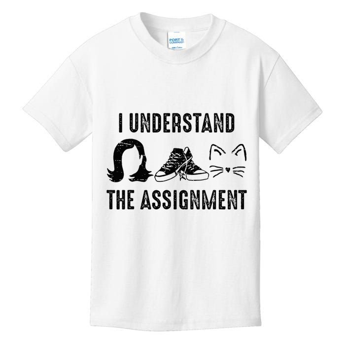 I Understand The Assignment Kids T-Shirt