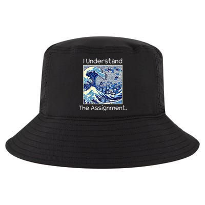 I Understand The Assignment Political Product For Activists Cool Comfort Performance Bucket Hat