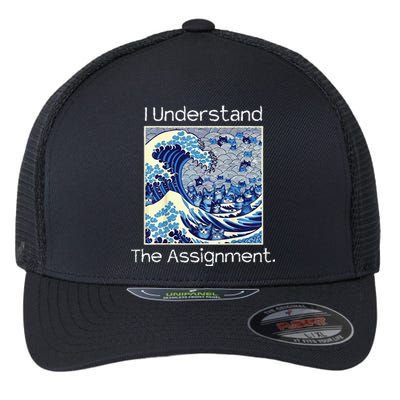 I Understand The Assignment Political Product For Activists Flexfit Unipanel Trucker Cap