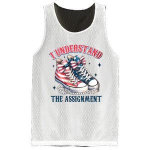 I Understand The Assignment Chucks And Pearls Election 2024 Mesh Reversible Basketball Jersey Tank