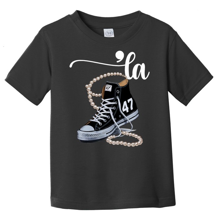 I Understand The Assignment Chucks And Pearls Election 2024 Toddler T-Shirt