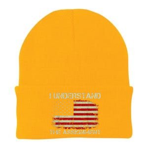 I Understand The Assignment Knit Cap Winter Beanie