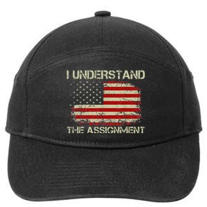 I Understand The Assignment 7-Panel Snapback Hat