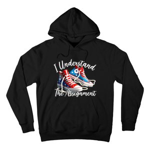 I Understand The Assignment Chucks And Pearls Election 2024 Hoodie