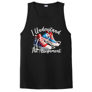 I Understand The Assignment Chucks And Pearls Election 2024 PosiCharge Competitor Tank